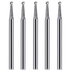FG # 2 SL Surgical Length Round 25 mm Carbide Dental Burs for High Speed FG FG2 (10 Pack) - My DDS Supply