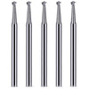 FG # 4 SL Surgical Length Round 25 mm Carbide Dental Burs for High Speed FG FG4 (10 Pack) - My DDS Supply