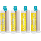 4 Unflavored Fast Set Bite Registration Material 50ml Cartridges by PlastCare USA - My DDS Supply