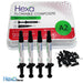 Hexa A2 Flowable Composite Light Cure , Low Viscosity (4 x 2gm Syringes + 20 Tips) - My DDS Supply