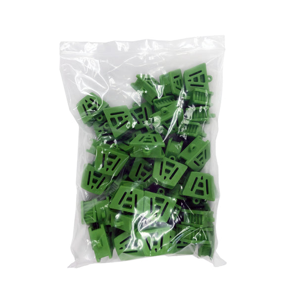 5 x Bite Block Autoclavable Silicone Mouth Props (Medium - Green) - My DDS Supply