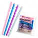 100 Assorted Rainbow Saliva Ejectors (1 Bag) by PlastCare USA - My DDS Supply