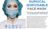 SLIGHTLY DAMAGED BOX-NEW ASTM Level 2 Blue Surgical Face Mask by PlastCare USA (1 Box of 50) - My DDS Supply