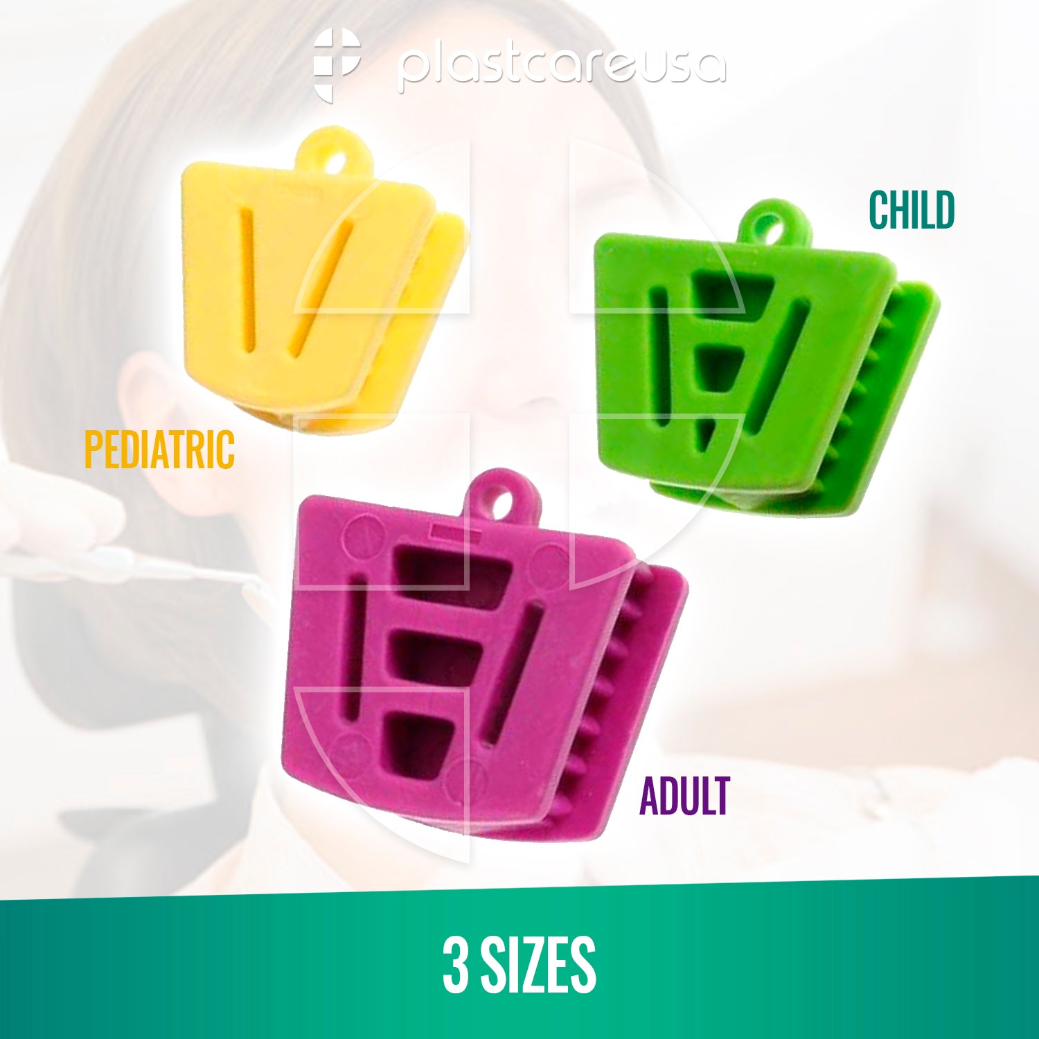 5 x Bite Block Autoclavable Silicone Mouth Props (Small - Yellow) - My DDS Supply