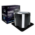 Black self-adhesive barrier film for covering dental surfaces