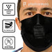 Black 4-Ply ASTM Level 3 Surgical Masks Box of 50 by PlastCare USA - My DDS Supply