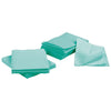 2000 Green 3-Ply 13x18 Dental Patient Towel Bibs (4 Case of 500) by PlastCare USA - My DDS Supply