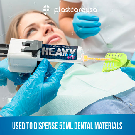1:1 / 2:1 Cartridge Dispenser Delivery Gun for 50ml Dental Impression Material - My DDS Supply