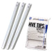 1000 White HVE Evacuation Suction Dental Tips, Vented (10 Bags, 1 Case) by PlastCare USA - My DDS Supply