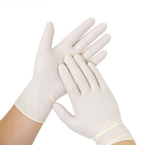 1000 Extra Large XL Latex White Exam Gloves (10 Boxes of 100) - My DDS Supply