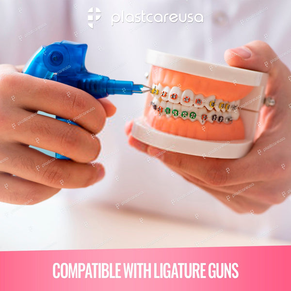 Fasce Legatura Dentali Colorate - 1040 Elastici Per Apparecchi