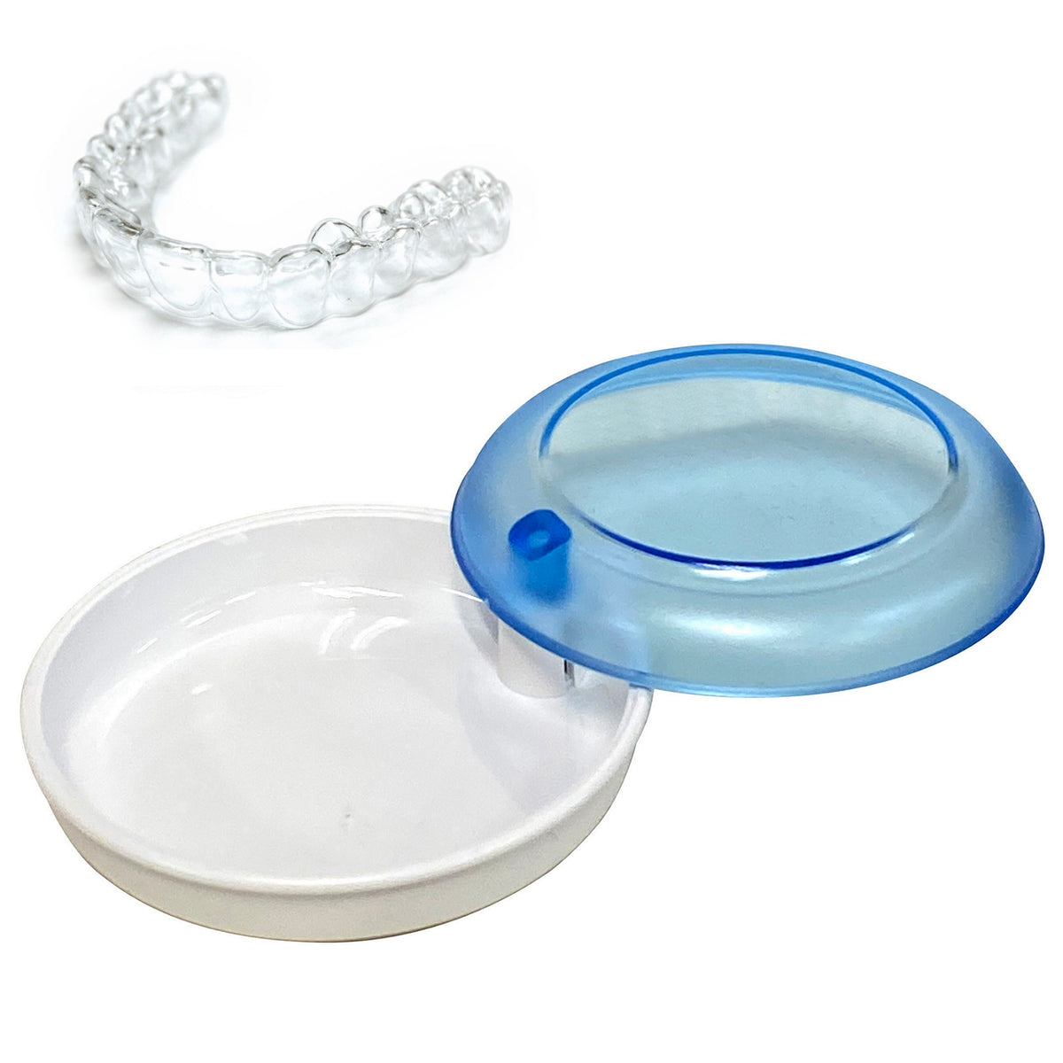 Blue Invisalign Case (Individually Sealed) – My DDS Supply