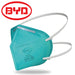 20 BYD N95 Sealed Protective Disposable Face Masks DE2322 (Blister Pack) - My DDS Supply