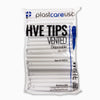 1000 White HVE Evacuation Suction Dental Tips, Vented (10 Bags, 1 Case) by PlastCare USA - My DDS Supply